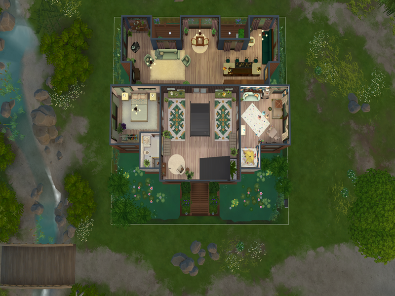 Everwood Lodge - No Cc The Sims 4 Build - Image 30