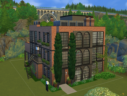 The Ironworks - No Cc The Sims 4 Build