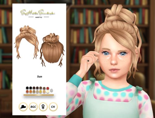 Sun Hairstyle For Children