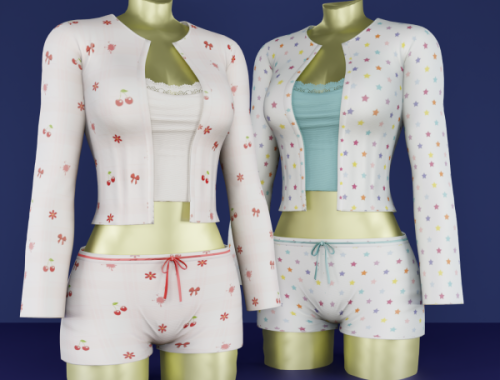 Shion-ruby Sleepwear