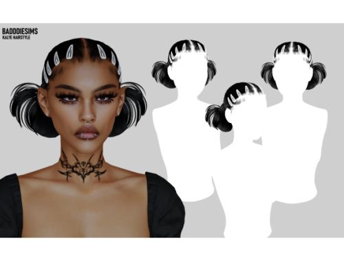 Badddiesims Kalye Hairstyle