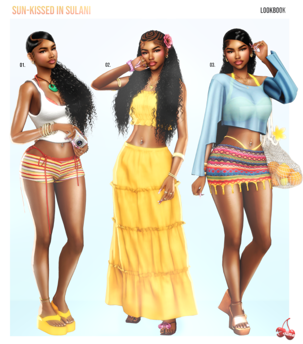 Sun-kissed In Sulani 🌺☀️ | Lookbook