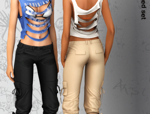 Belaloallure_indie Sleaze Cc Collection