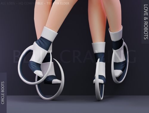 Blue Craving - Circle Boots