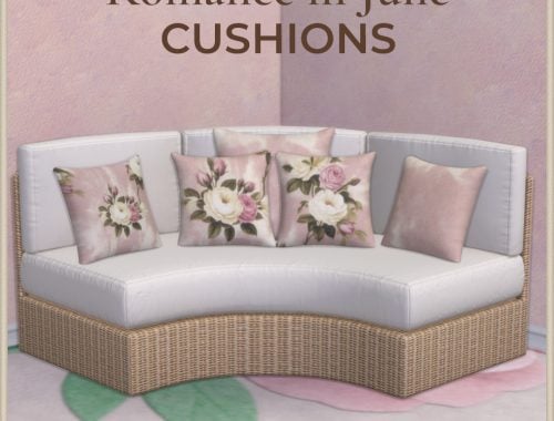 Romance in June Cushions