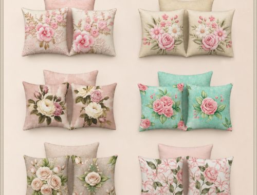 Romance in June Cushions