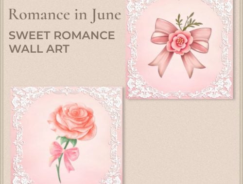 Romance in June Sweet Wall Art
