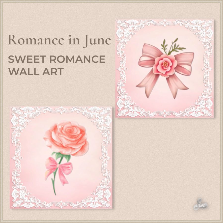 Romance in June Sweet Wall Art