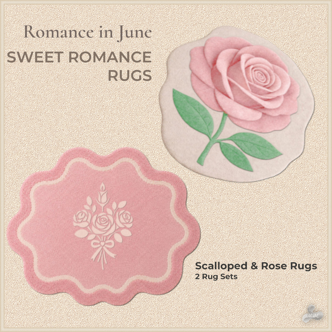 Romance in June Sweet Rugs