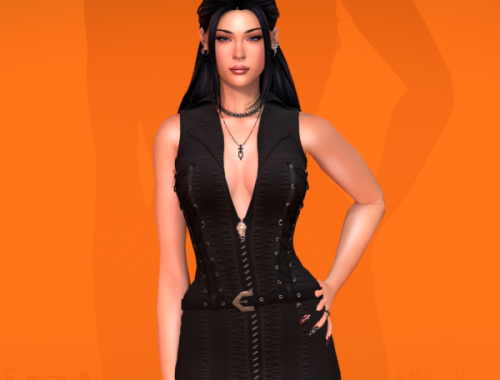 Clintdeep Ts4 Cc Adella Outfit