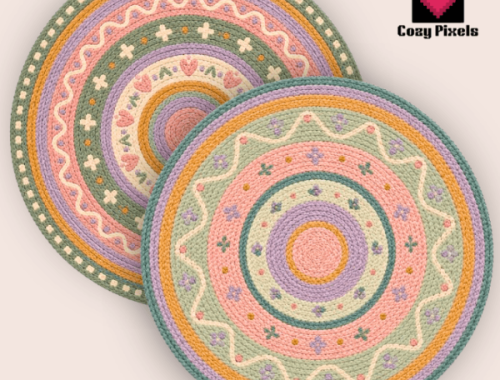Cottage Weave Rugs By Cozypixels01