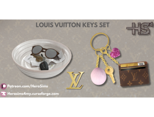 Louis Vitton Keys Set