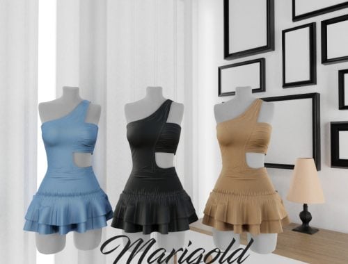 Marigold Ts4_ Meninaviploja Dress