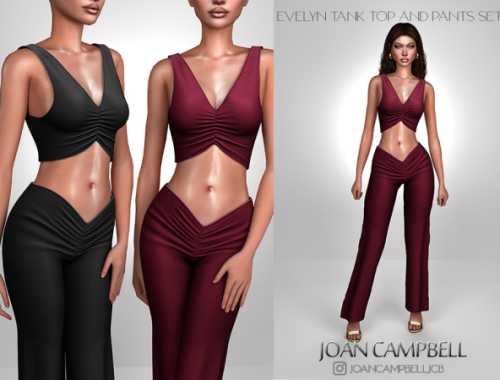 Evelyn Tank Top And Pants Set