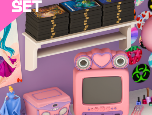 Sims 4 Clutter Cc | Y2kpop Set