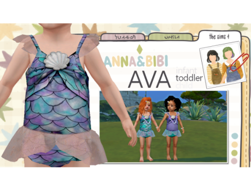 Ava Swimsuit | Toddler [anna&bibi]