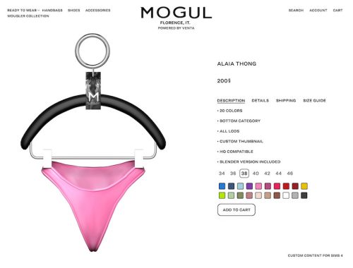 Mogul - Alaia Thong (patreon Exclusive)