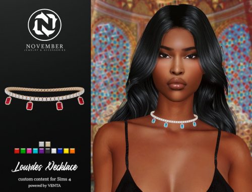 November - Lourdes Necklace (patreon Exclusive)
