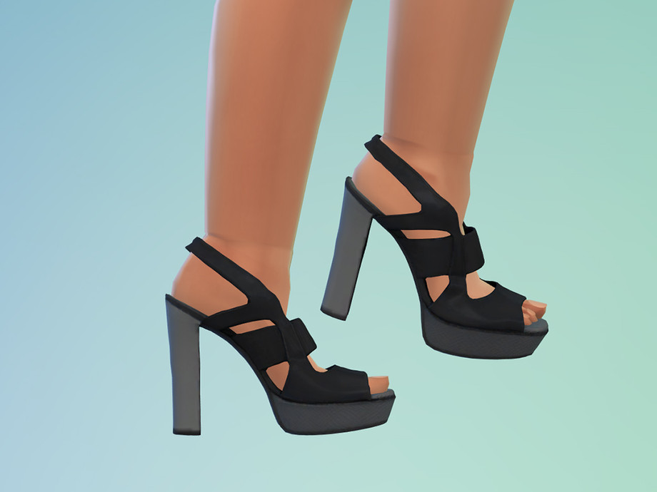 Female Platform High Heel Sandals - Image 2