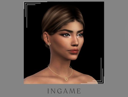 Patreon - Gold Heart Earrings V2