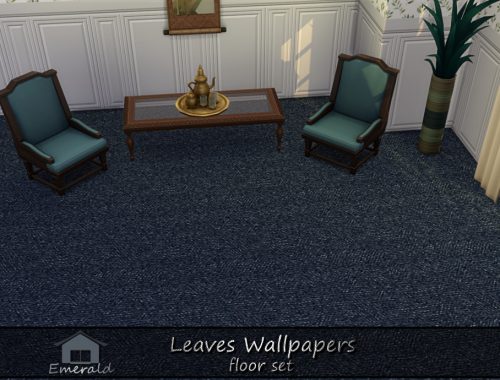 Leaves Wallpapers Floor Set