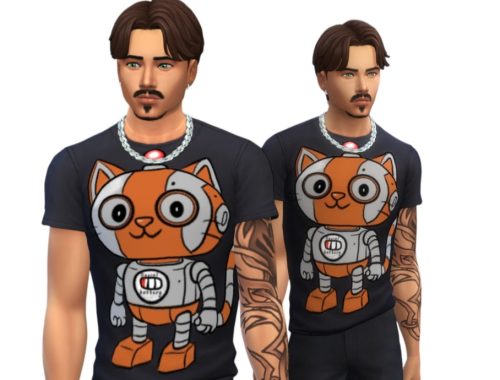 Basegame Recolor Men's Tshirt With My Added Artwork