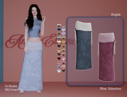 Angela Very Low Skirt