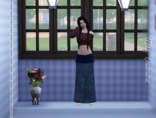 Angela Very Low Skirt