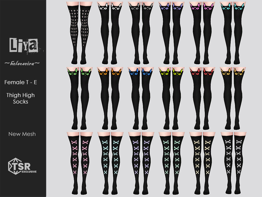 Liya - Thigh High Socks - Image 3