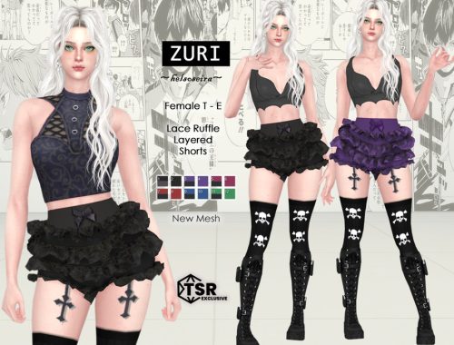 Zuri - Ruffle Shorts