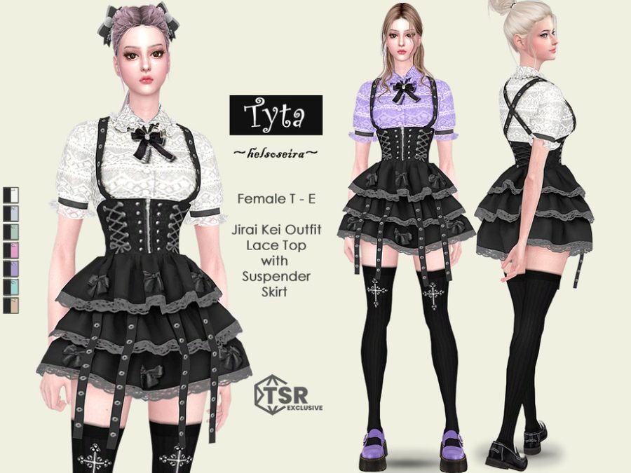 Tyta - Top And Skirt Outfit