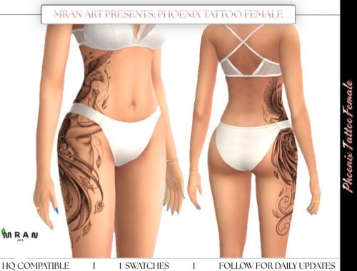 Phoenix Tattoo Female