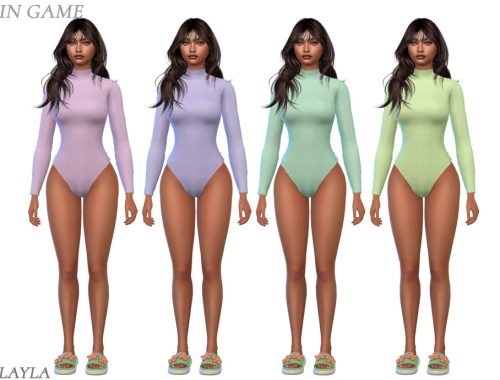 Layla - Female Longsleeve Bodysuit
