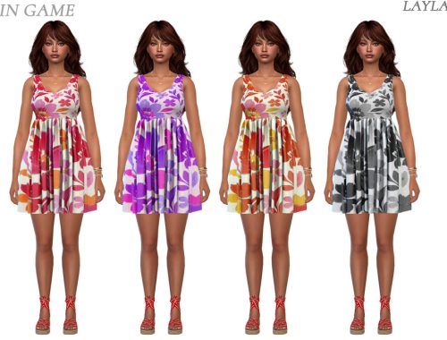Layla - Amora Female Short Dress