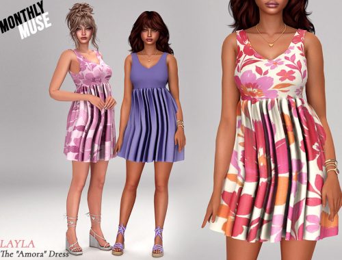 Layla - Amora Female Short Dress