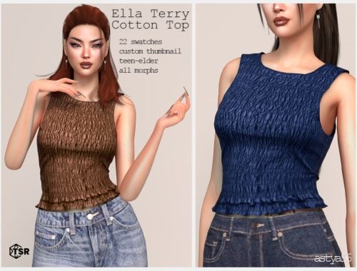 Ella Terry Cotton Top