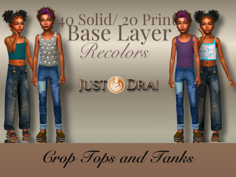 Child Base Layer Accessory Tops Part 1