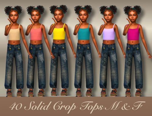 Child Base Layer Accessory Tops Part 1