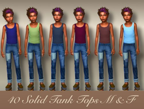 Child Base Layer Accessory Tops Part 1