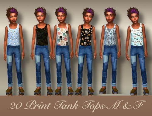 Child Base Layer Accessory Tops Part 1