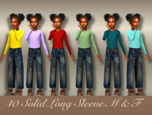 Child Base Layer Accessory Tops Part 2