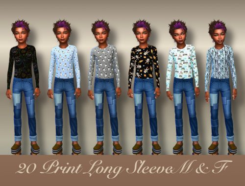 Child Base Layer Accessory Tops Part 2