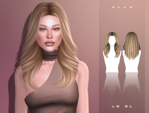 Lexel - Alla Long Blowout "adult Hairstyle"