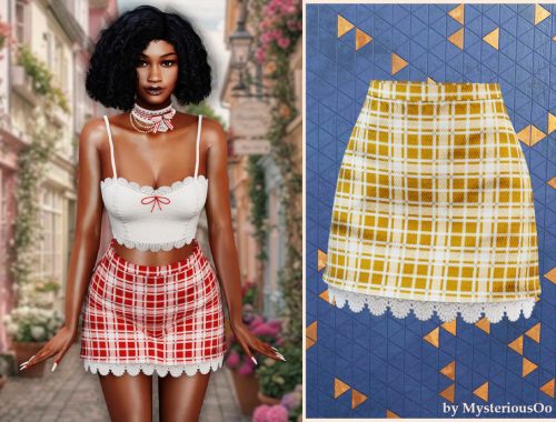 Picnic Charm Mini Skirt