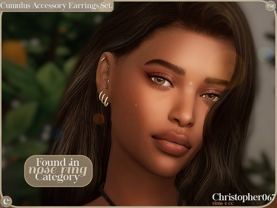 Cumulus Accessory Earrings Set - Diamond Stud And Cuff Add-on Earrings - Image 2