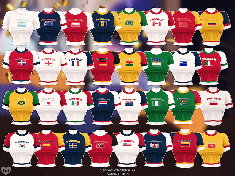 Foi - Represent Your Country T-shirt - Image 2