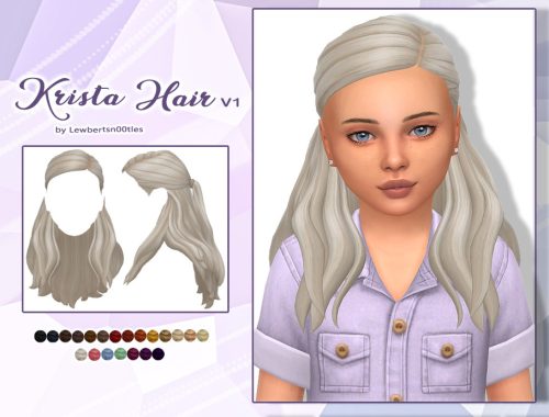 Krista Hair V1 - Child Version