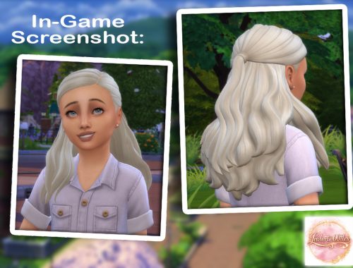 Krista Hair V2 - Child Version
