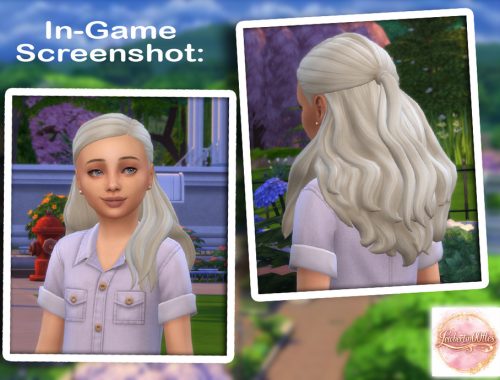 Krista Hair V3 - Child Version