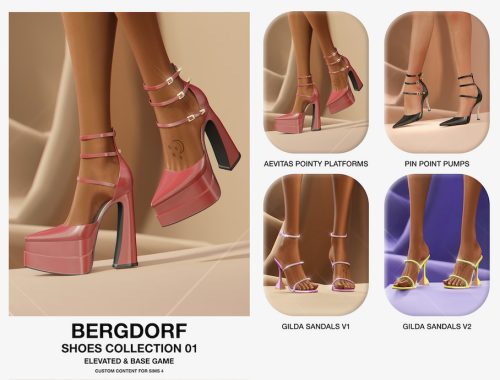 Bergdorf - Aevitas Pointy Platforms